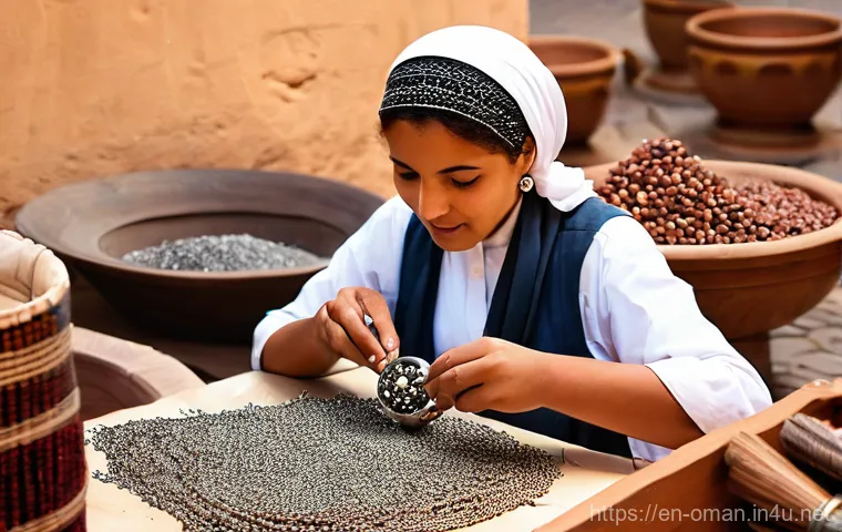 오만의 생태 관광 루트 - **Omani Wadi Serenity: A Hidden Oasis Adventure**
    "A stunning and vibrant image showcasing the p...